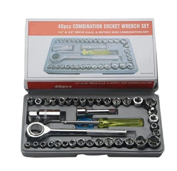 40 pcs stainlees steel tool kit set